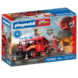 PLAYMOBIL CITY ACTION ΠΥΡΟΣΒΕΣΤΙΚΟ ΟΧΗΜΑ ΜΕ ΣΚΑΛΑ ΔΙΑΣΩΣΗΣ 72193