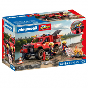 PLAYMOBIL CITY ACTION ΦΟΡΤΗΓΟ ΠΑΝΤΟΣ ΕΔΑΦΟΥΣ ΠΥΡΟΣΒΕΣΤΙΚΗΣ 72194