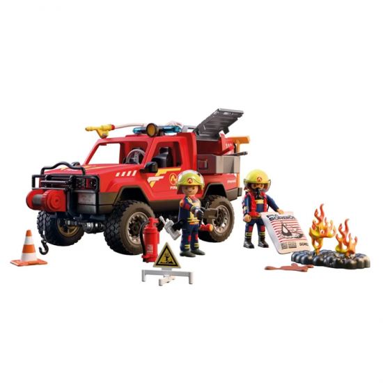 PLAYMOBIL CITY ACTION ΦΟΡΤΗΓΟ ΠΑΝΤΟΣ ΕΔΑΦΟΥΣ ΠΥΡΟΣΒΕΣΤΙΚΗΣ 72194
