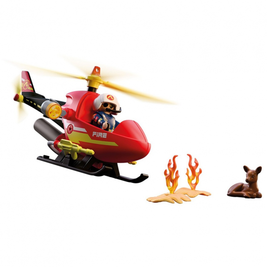 PLAYMOBIL CITY ACTION ΕΛΙΚΟΠΤΕΡΟ ΠΥΡΟΣΒΕΣΤΙΚΗΣ 72196