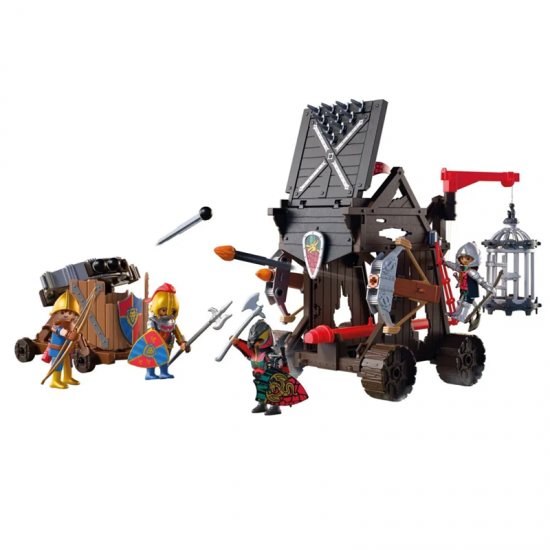 PLAYMOBIL KNIGHTS ΠΟΛΙΟΡΚΗΤΙΚΟΣ ΠΥΡΓΟΣ ΙΠΠΟΤΩΝ ΔΡΑΚΟΥ 72210