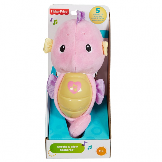 FISHER PRICE ΙΠΠΟΚΑΜΠΟΣ ΦΩΤΕΙΝΟ ΑΛΟΓΑΚΙ ΤΗΣ ΘΑΛΑΣΣΑΣ ΡΟΖ DGH73