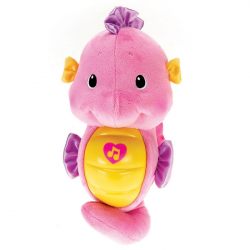 FISHER PRICE ΙΠΠΟΚΑΜΠΟΣ ΦΩΤΕΙΝΟ ΑΛΟΓΑΚΙ ΤΗΣ ΘΑΛΑΣΣΑΣ ΡΟΖ DGH73