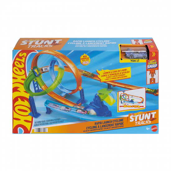 MATTEL HOT WHEELS STUNT ΠΙΣΤΑ ΓΡΗΓΟΡΗ ΕΚΤΟΞΕΥΣΗ & ΣΥΓΚΡΟΥΣΗ JHK73