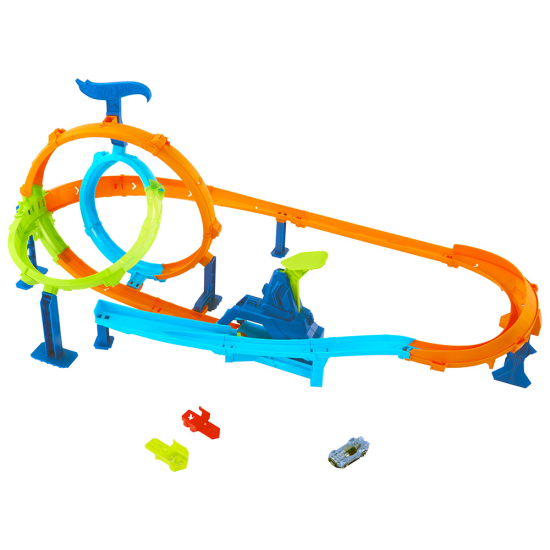 MATTEL HOT WHEELS STUNT ΠΙΣΤΑ ΓΡΗΓΟΡΗ ΕΚΤΟΞΕΥΣΗ & ΣΥΓΚΡΟΥΣΗ JHK73