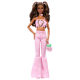 MATTEL BARBIE DELUXE STYLE ΚΟΥΚΛΑ ΜΕ ΡΟΖ ΚΑΜΠΑΝΑ ΤΖΗΝ JJN72