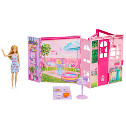 MATTEL BARBIE ΕΞΟΧΙΚΟ ΣΠΙΤΙ JMD27