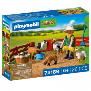 PLAYMOBIL COUNTRY ΒΟΣΚΟΣ ΜΕ ΤΟ ΚΟΠΑΔΙ ΤΟΥ 72169