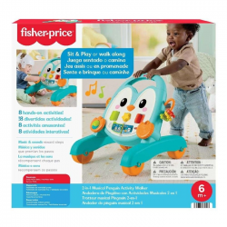FISHER PRICE ΜΟΥΣΙΚΟΣ ΠΙΓΚΟΥΙΝΟΣ ΣΤΡΑΤΑ ΚΑΙ ΚΕΝΤΡΟ ΔΡΑΣΤΗΡΙΟΤΗΤΩΝ 2 ΣΕ 1 JHF74
