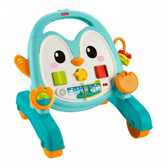 FISHER PRICE ΜΟΥΣΙΚΟΣ ΠΙΓΚΟΥΙΝΟΣ ΣΤΡΑΤΑ ΚΑΙ ΚΕΝΤΡΟ ΔΡΑΣΤΗΡΙΟΤΗΤΩΝ 2 ΣΕ 1 JHF74