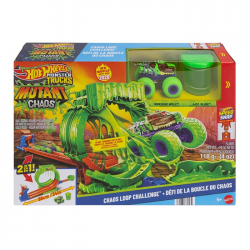 MATTEL HOT WHEELS MONSTER TRUCKS ΠΙΣΤΑ ΣΥΓΚΡΟΥΣΗΣ ΜΕ SLIME JMK91