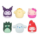 SQUISHMALLOWS SQUOOSHEMS SANRIO ΣΑΚΟΥΛΑΚΙ ΜΕ ΖΟΥΛΗΧΤΗ ΦΙΓΟΥΡΑ 6ΕΚ. HELLO KITTY AND FRIENDS