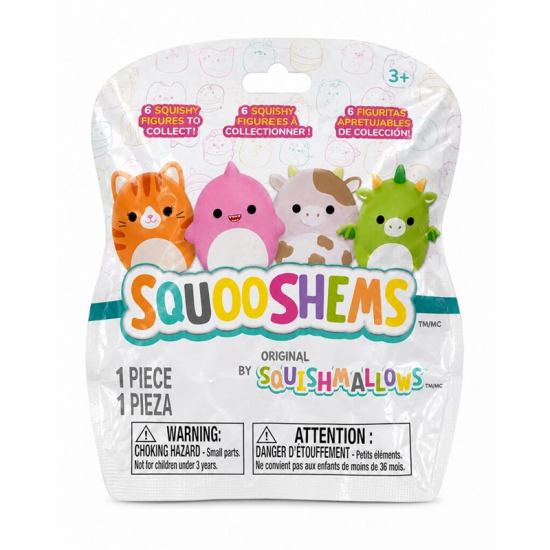 SQUISHMALLOWS SQUOOSHEMS SANRIO ΣΑΚΟΥΛΑΚΙ ΜΕ ΖΟΥΛΗΧΤΗ ΦΙΓΟΥΡΑ 6ΕΚ. W2 JWSS0074 / SQSS00074
