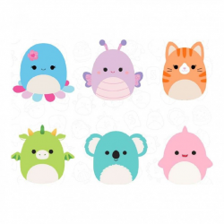 SQUISHMALLOWS SQUOOSHEMS SANRIO ΣΑΚΟΥΛΑΚΙ ΜΕ ΖΟΥΛΗΧΤΗ ΦΙΓΟΥΡΑ 6ΕΚ. W2 JWSS0074 / SQSS00074