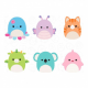SQUISHMALLOWS SQUOOSHEMS SANRIO ΣΑΚΟΥΛΑΚΙ ΜΕ ΖΟΥΛΗΧΤΗ ΦΙΓΟΥΡΑ 6ΕΚ. W2 JWSS0074 / SQSS00074