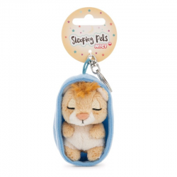 NICI MYMOCHI ΛΟΥΤΡΙΝΟ ΜΠΡΕΛΟΚ SLEEPING PETS 8 εκ. - LION NIC63160 / 63163