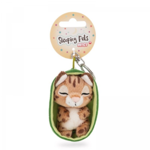 NICI MYMOCHI ΛΟΥΤΡΙΝΟ ΜΠΡΕΛΟΚ SLEEPING PETS 8 εκ. - CARACAL NIC63160 / 63164
