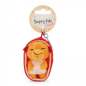 NICI MYMOCHI ΛΟΥΤΡΙΝΟ ΜΠΡΕΛΟΚ SLEEPING PETS 8 εκ. - ORANGE DRAGON NIC63160 / 63172