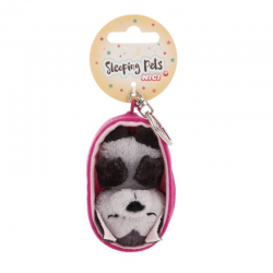 NICI MYMOCHI ΛΟΥΤΡΙΝΟ ΜΠΡΕΛΟΚ SLEEPING PETS 8 εκ. - BAT NIC63160 / 63165