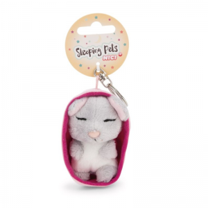 NICI MYMOCHI ΛΟΥΤΡΙΝΟ ΜΠΡΕΛΟΚ SLEEPING PETS 8 εκ. - MOUSE NIC63160 / 63166