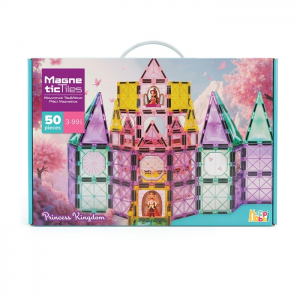 HAPPIHOBBI ΜΑΓΝΗΤΙΚΑ ΤΟΥΒΛΑΚΙΑ PRINCESS KINGDOM SET 50 ΤΕΜ. 1029-64604