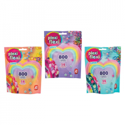 AS COMPANY PLEXI FLEXI ΣΑΚΟΥΛΑΚΙ 800 ΛΑΣΤΙΧΑΚΙΑ ΚΑΙ 16 ΑΞΕΣΟΥΑΡ ΔΙΑΦΟΡΑ ΧΡΩΜΑΤΑ 1080-25572