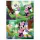 CLEMENTONI PUZZLE 2Χ60 ΤΕΜ SUPER COLOR DISNEY MINNIE 87487 / 24815