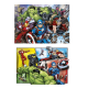 CLEMENTONI PUZZLE 2Χ60 ΤΕΜ SUPER COLOR THE AVENGERS 87487 / 21605