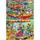 CLEMENTONI PUZZLE 2Χ60 ΤΕΜ SUPER COLOR MICKEY MOUSE 87487 / 21620