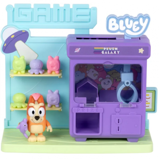 GIOCHI PREZIOSI BLUEY ΜΙΝΙ ΣΕΤ ΠΑΙΧΝΙΔΙΟΥ CLAW MACHINE BLYB9000
