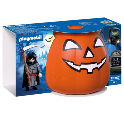 PLAYMOBIL HALLOWEEN ΧΑΡΟΣ ΜΕ ΔΡΕΠΑΝΙ 72357