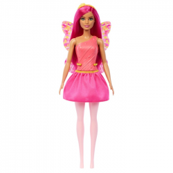 MATTEL BARBIE DOLL FAIRY ΜΠΑΛΑΡΙΝΑ ΡΟΖ ΦΤΕΡΑ FWK85 / JKB63
