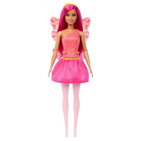 MATTEL BARBIE DOLL FAIRY ΜΠΑΛΑΡΙΝΑ ΡΟΖ ΦΤΕΡΑ FWK85 / JKB63