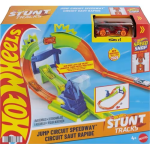 MATTEL HOT WHEELS STUNT TRACKS JUMP CIRCUIT SPEEDWAY JLM90 / JHK74