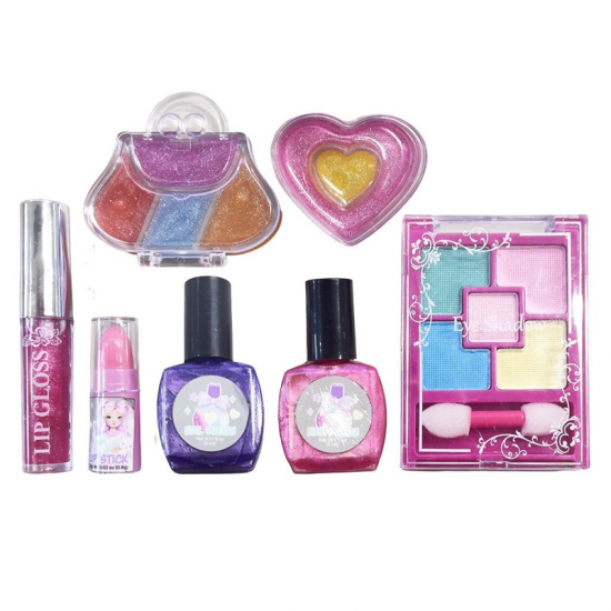 GLAMMY GLOSS ΜΑΚΙΓΙΑΖ ΣΕΤ 15 ΤΕΜ. ΚΑΡΔΙΑ 630008