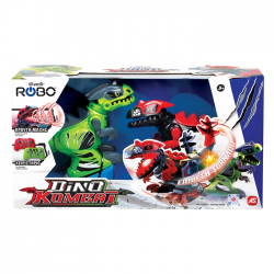 SILVERLIT ROBO ΣΕΤ 2 ΤΗΛΕΚΑΤΕΥΘΥΝΟΜΕΝΑ ΡΟΜΠΟΤ DINO KOMBAT 7530-86889