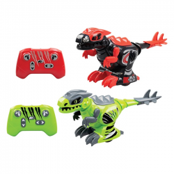 SILVERLIT ROBO ΣΕΤ 2 ΤΗΛΕΚΑΤΕΥΘΥΝΟΜΕΝΑ ΡΟΜΠΟΤ DINO KOMBAT 7530-86889