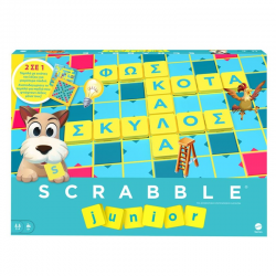 MATTEL ΕΠΙΤΡΑΠΕΖΙΟ SCRABBLE JUNIOR Y9672