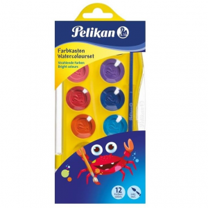 PELIKAN ΝΕΡΟΜΠΟΓΙΕΣ 12 ΧΡΩΜΑΤΩΝ JUNIOR KJ/12