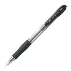 PILOT ΣΤΥΛΟ SUPER GRIP 1.0 MEDIUM ΜΑΥΡΟ BPGP-10R-MB