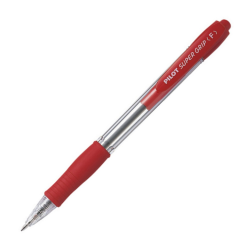 PILOT ΣΤΥΛΟ SUPER GRIP 0.7 FINE ΚΟΚΚΙΝΟ BPGP-10R-FR