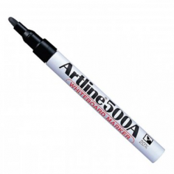 ARTLINE ΜΑΡΚΑΔΟΡΟΣ ΑΣΠΡΟΠΙΝΑΚΑ EK-500Α ΣΤΡΟΓΓΥΛΗ ΜΥΤΗ 2,0mm Μαύρο ARTLINE ΜΑΡΚΑΔΟΡΟΣ ΑΣΠΡΟΠΙΝΑΚΑ EK-500Α ΣΤΡΟΓΓΥΛΗ ΜΥΤΗ 2,0mm Μαύρο