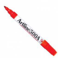 ARTLINE ΜΑΡΚΑΔΟΡΟΣ ΑΣΠΡΟΠΙΝΑΚΑ EK-500Α ΣΤΡΟΓΓΥΛΗ ΜΥΤΗ 2,0mm Κόκκινο ARTLINE ΜΑΡΚΑΔΟΡΟΣ ΑΣΠΡΟΠΙΝΑΚΑ EK-500Α ΣΤΡΟΓΓΥΛΗ ΜΥΤΗ 2,0mm Κόκκινο