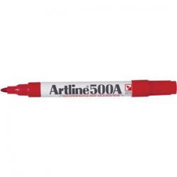 ARTLINE ΜΑΡΚΑΔΟΡΟΣ ΑΣΠΡΟΠΙΝΑΚΑ EK-500Α ΣΤΡΟΓΓΥΛΗ ΜΥΤΗ 2,0mm Κόκκινο ARTLINE ΜΑΡΚΑΔΟΡΟΣ ΑΣΠΡΟΠΙΝΑΚΑ EK-500Α ΣΤΡΟΓΓΥΛΗ ΜΥΤΗ 2,0mm Κόκκινο