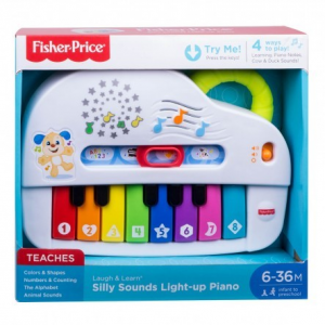 FISHER PRICE LAUGH AND LEARN ΕΚΠΑΙΔΕΥΤΙΚΟ ΠΙΑΝΟ ΜΕ ΦΩΤΑ GFV21
