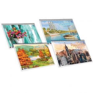 SKAG ΜΠΛΟΚ ΑΚΟΥΑΡΕΛΑΣ "ΕΠΟΧΕΣ" 24Χ34CM Νο3 Φ15 240GR ΔΙΑΦΟΡΑ ΣΧΕΔΙΑ