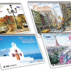 SKAG ΜΠΛΟΚ ΑΚΟΥΑΡΕΛΑΣ "ΕΠΟΧΕΣ" 30Χ40CM Νο 4 Α3 Φ15 240GR ΔΙΑΦΟΡΑ ΣΧΕΔΙΑ