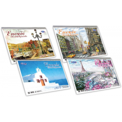 SKAG ΜΠΛΟΚ ΑΚΟΥΑΡΕΛΑΣ "ΕΠΟΧΕΣ" 30Χ40CM Νο 4 Α3 Φ15 240GR ΔΙΑΦΟΡΑ ΣΧΕΔΙΑ