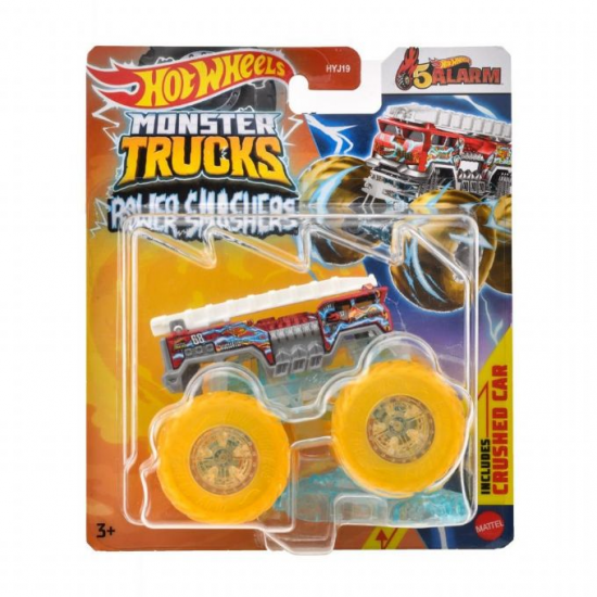 MATTEL HOT WHEELS ΟΧΗΜΑΤΑ MONSTER TRUCK 5 ALARM FYJ44 / HTM70