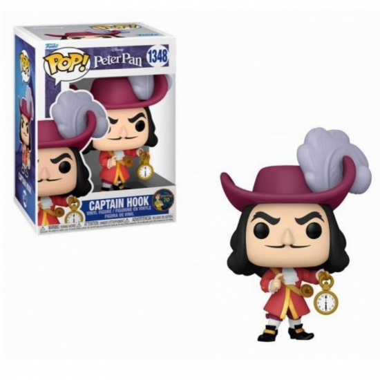 FUNKO POP DISNEY : PETER PAN 70TH - CAPTAIN HOOK #1348 706957